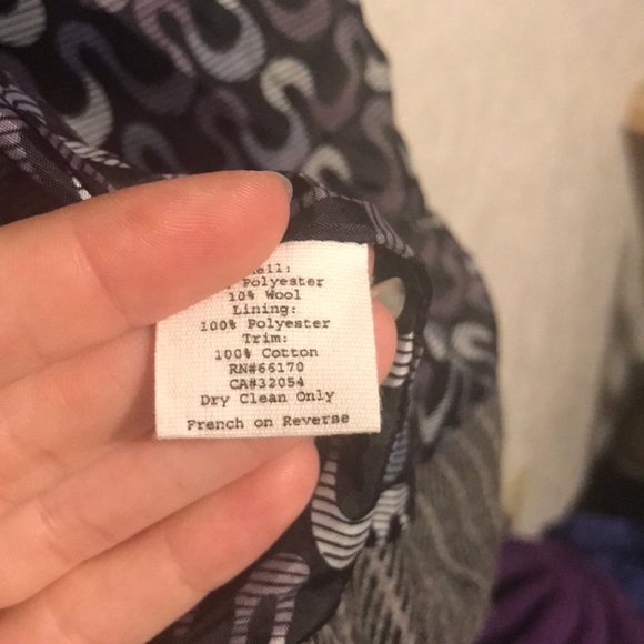 UO Lux Herringbone Blazer - Picture 3 of 5